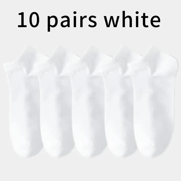 10 paires de chaussettes de coton