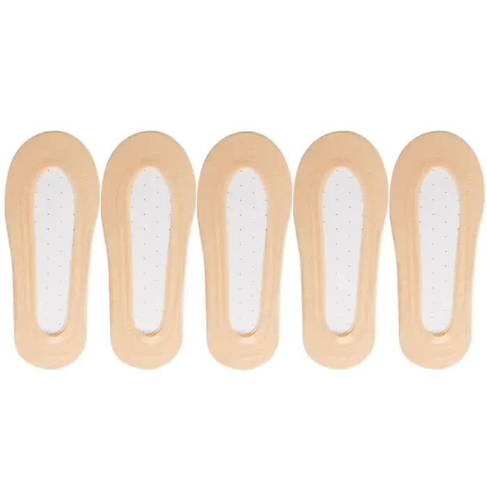 Lot de 5 paires de chaussettes invisibles courtes pour femme