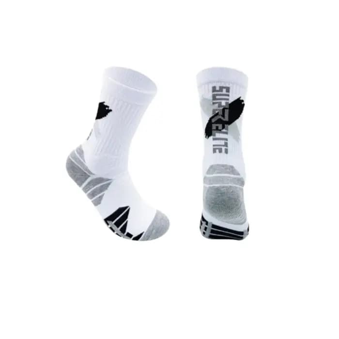 1 paire de chaussettes de sport professionnelles à tube haut