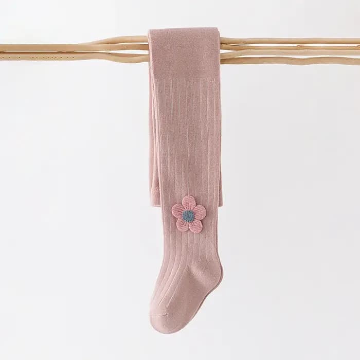 Collants pour enfants printemps automne accessoires de fleurs collants à fond pour bébé chaussettes pour bébé filles pantalons à fond confortables