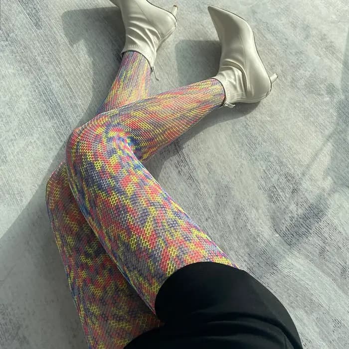 Collants colorés 2026 - Colorés, tendance, dégradés, avec des trous