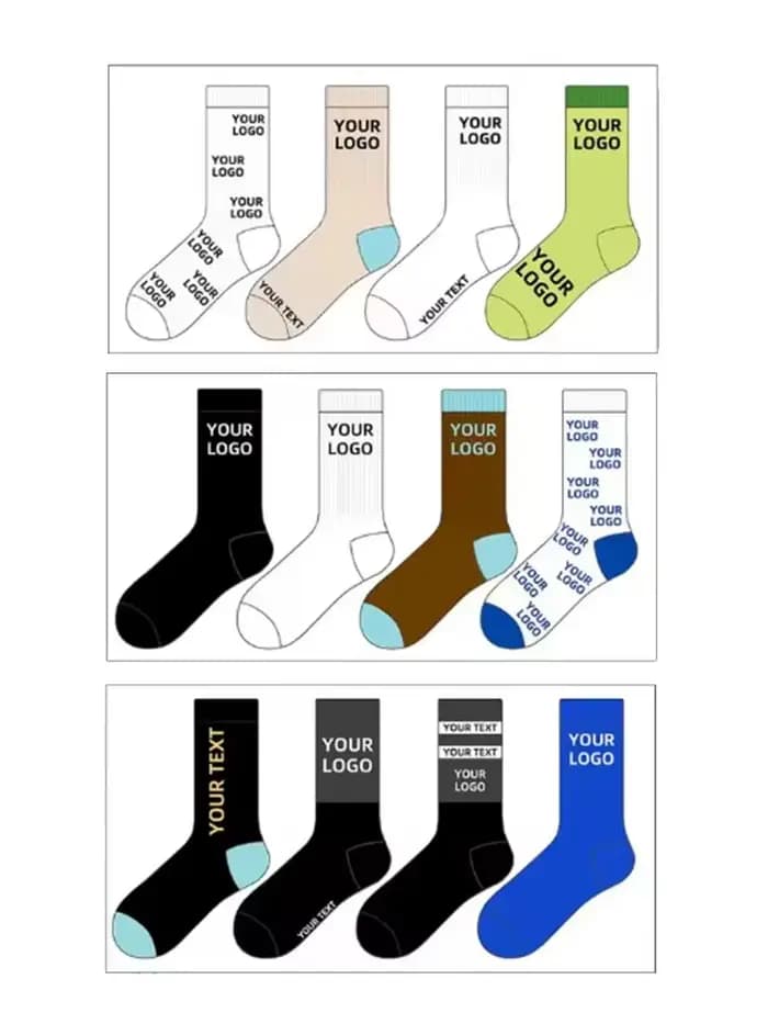 Chaussettes pour hommes et femmes, chaussettes hautes, chaussettes de sport pour le basketball, le f