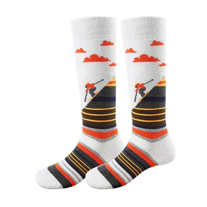 Chaussettes de Ski légères en laine mérinos, épaisses, Anti-ampoules, pour randonnée, escalade en pl