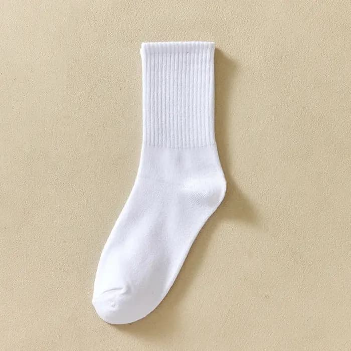 Chaussettes hautes mi-tube pour femmes