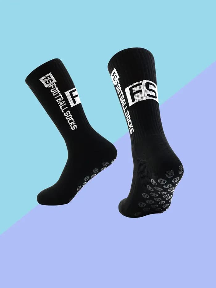 2 paires de chaussettes antidérapantes pour hommes et femmes