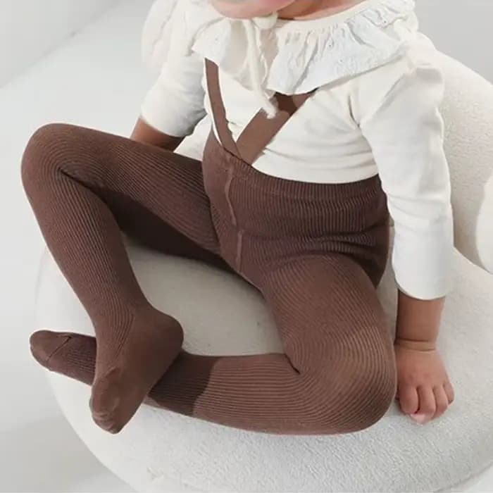 Collants élastiques pour filles collants à bretelles en coton Leggings pour enfants bas de bébé printemps automne chaussettes longues pour nourrissons collants pour tout-petits