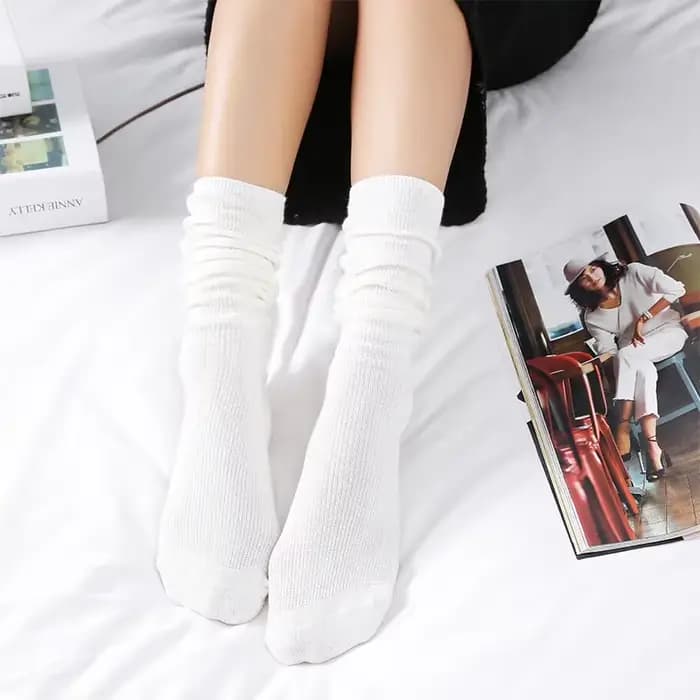 Chaussettes pour femmes jaune uni pour femmes