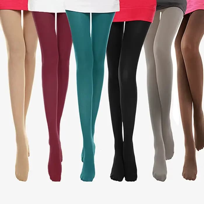 Collants opaques en velours Denier 80D pour femmes