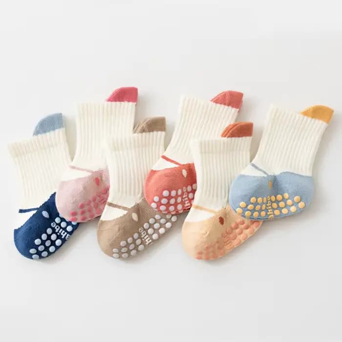 3 paires/lot chaussettes pour enfants pour filles garçons coton doux enfant en bas âge plancher maison