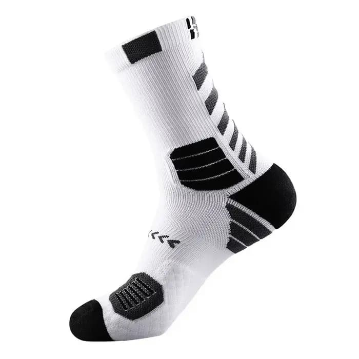Chaussettes de basket-ball montantes évacuant l'humidité