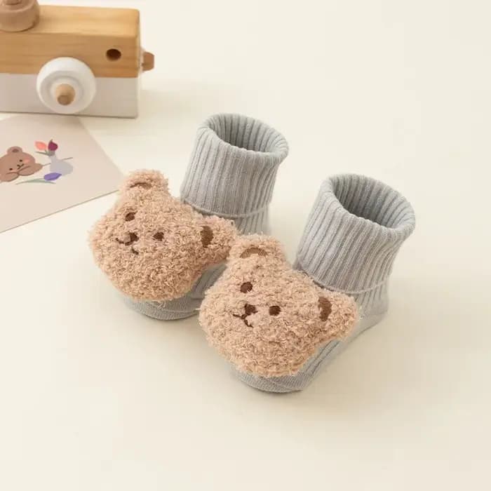 Chaussettes de sol pour bébé de 0 à 3 ans