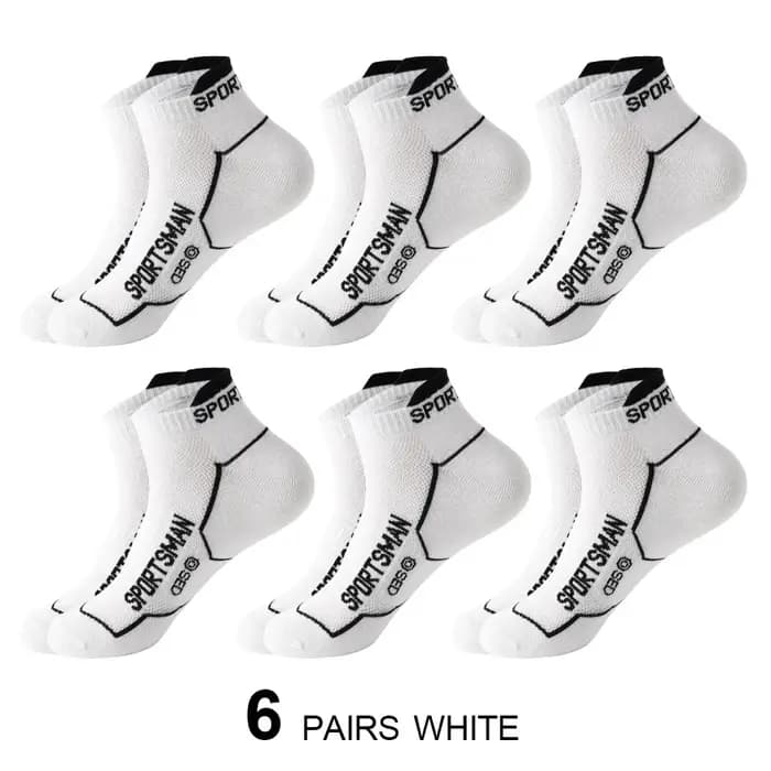 6-10 paires de chaussettes de haute qualité hommes été homme