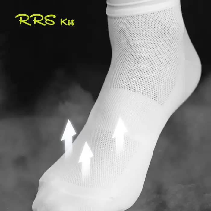 Rrskit Areoy chaussettes de cyclisme vêtements respirants résistant TPU anti-dérapant conception segmentée été léger