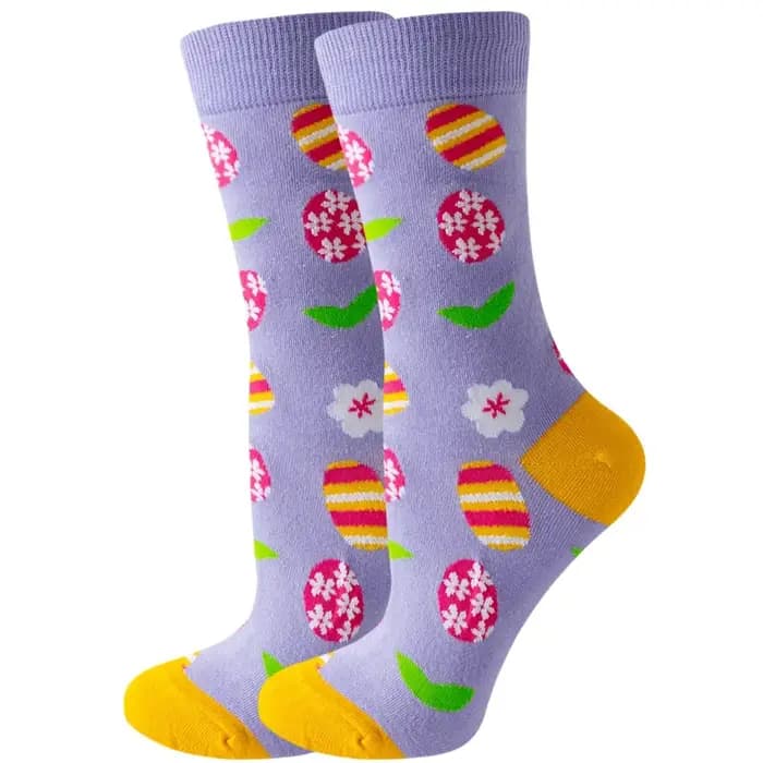 Femmes Designer mode drôle créatif Tube moyen coton femme coloré mignon motif Animal plante sport chaussette merveille chaussettes cadeau