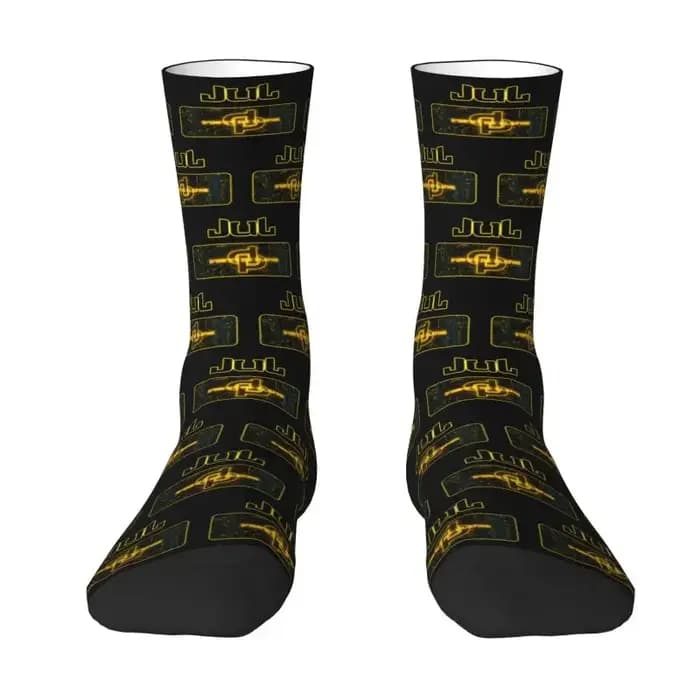 Chaussettes personnalisées JUL pour hommes et femmes