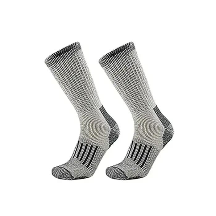 1 paire 80% laine chaussettes épaissir chaud randonnée coussin équipage