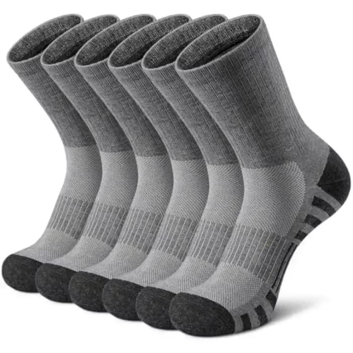 8 pièces-4 paires chaussettes de sport amorti respirant