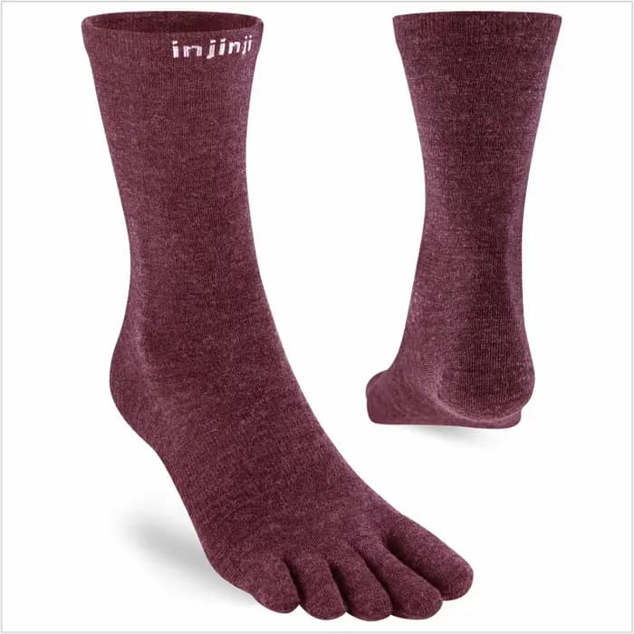 Chaussettes à cinq doigts Injinji en laine mérinos fine